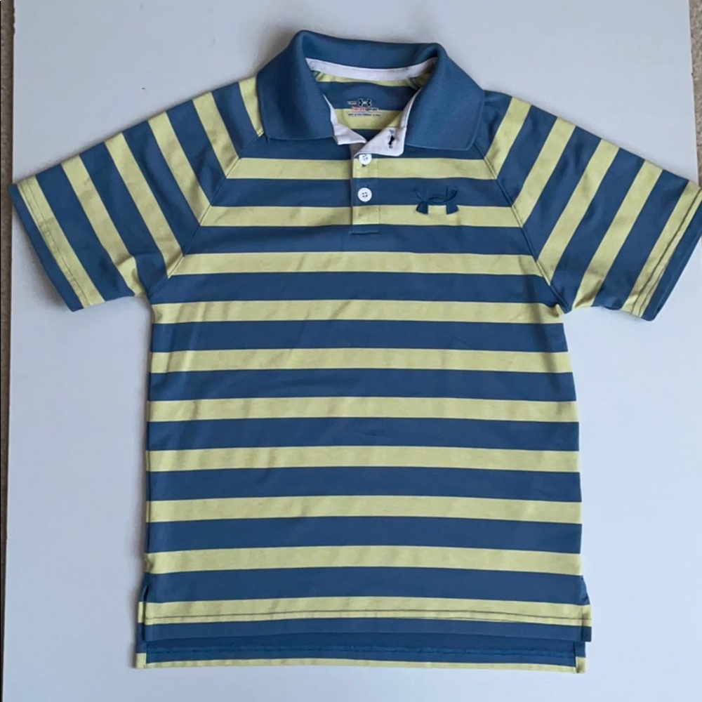 Under Armour HeatGear Polo style Shirt silky YSM